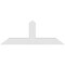 Ekena Millwork Portland Architectural Grade PVC Gable Bracket, 60"W x 22 1/2"H x 4"D x 6"F, 9/12 Pitch GBP060X23X0406POR00 - alternate 3